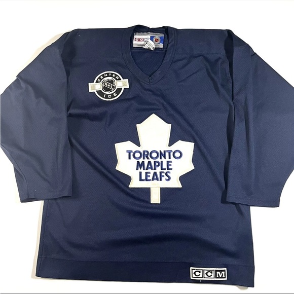 VINTAGE 1990 TORONTO MAPLE LEAFS PRACTICE JERSEY SIZE M - Picture 1 of 5